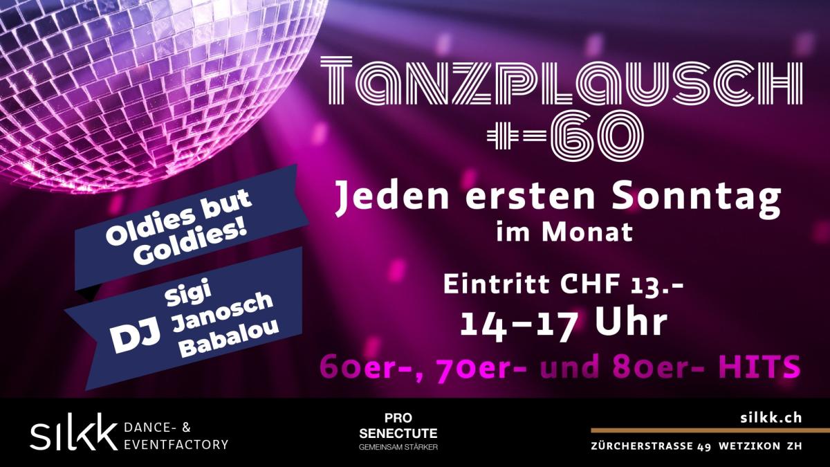 Tanzplausch +- 60 mit DJ Sigi